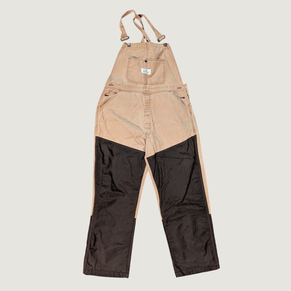 Vintage 70s 80s RedHead Duck Canvas Bib Overalls USA Hunting Double Knee Large